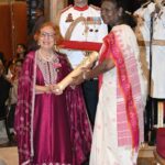 Padmashri Award Awarded to Libia Lobo Prataprao Sardesai