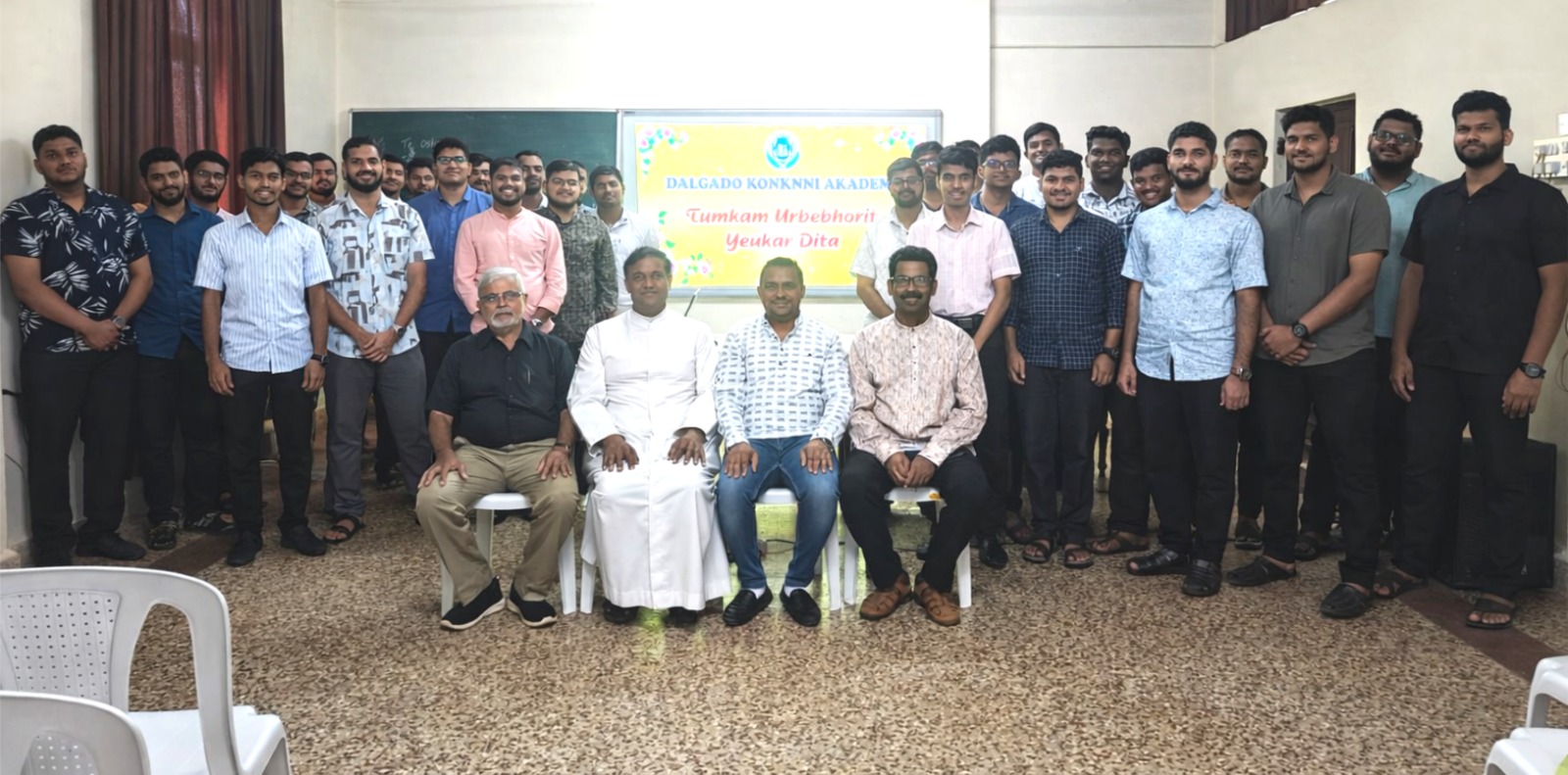 Dalgado Konknni Akademi Empowers Rachol Seminarians with Workshop on Romi Konkani Writing and Anchoring