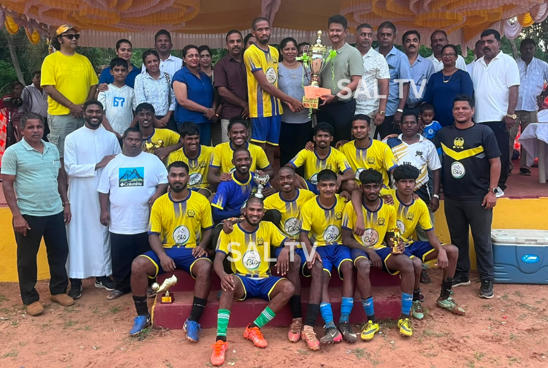 Ambaulim Crowned Champions of the 25th Benaulim Panchayat Cup