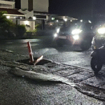 Crumbling Cross Drain Poses Danger on Margao-Chandor Road